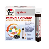 DOPPELHERZ Immun+Aronia system Ampullen - 10Stk - Doppelherz® System