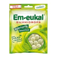 EM-EUKAL Gummidrops Eukalyptus-Menthol zuckerhalt. - 90g - Bonbons