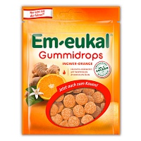 EM-EUKAL Gummidrops Ingwer-Orange zuckerhaltig - 90g - Em-Eukal®