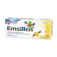 EMSILLEN Kinder Halstabletten Vanille - 20Stk - Abwehr, Husten & Halsschmerzen