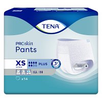 TENA PANTS Plus XS bei Inkontinenz - 14Stk - Einlagen & Netzhosen