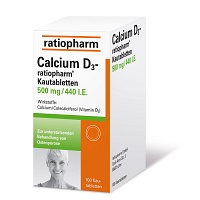 CALCIUM D3-ratiopharm Kautabletten - 100Stk