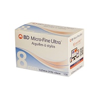 BD MICRO-FINE ULTRA Pen-Nadeln 0,25x8 mm 31 G - 100Stk