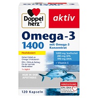 DOPPELHERZ Omega-3 1.400 Kapseln - 120Stk - Herz-Kreislauf