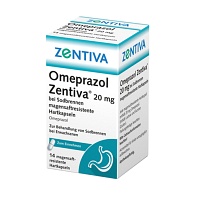 OMEPRAZOL Zentiva 20 mg bei Sodbrennen - 14Stk