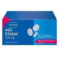 ASS STADA 100 mg magensaftresistente Tabletten - 100Stk - Reisezeit