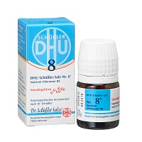 BIOCHEMIE DHU 8 Natrium chloratum D 6 Globuli - 10g - DHU Nr. 7 & 8