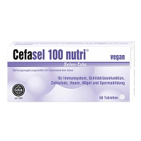 CEFASEL 100 nutri Selen-Tabs - 60Stk - Selen & Zink