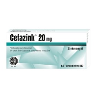 CEFAZINK 20 mg Filmtabletten - 60Stk