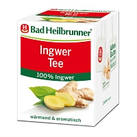 BAD HEILBRUNNER Ingwer Tee Filterbeutel - 8X0.8g