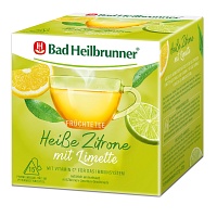 BAD HEILBRUNNER heiße Zitrone m.Limette Pyr.Btl. - 15X2.5g