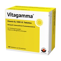 VITAGAMMA Vitamin D3 1.000 I.E. Tabletten - 200Stk - Abwehrkräfte