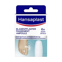 HANSAPLAST Blasenpflaster klein - 6Stk - Hansaplast