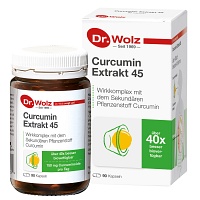 CURCUMIN EXTRAKT 45 Dr.Wolz Kapseln - 90Stk