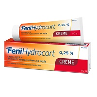 FENIHYDROCORT Creme 0,25% - 50g - Kortisonhaltige Salben zur äußerlichen Anwendung