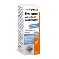 HYALURON-RATIOPHARM Augentropfen - 10ml - Allergie