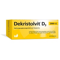 DEKRISTOLVIT D3 2000 I.E. Tabletten - 60Stk - Dekristolvit