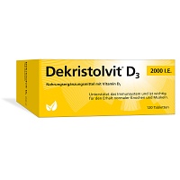 DEKRISTOLVIT D3 2000 I.E. Tabletten - 120Stk - Dekristolvit
