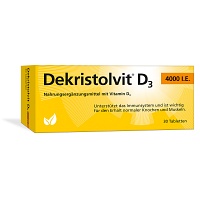 DEKRISTOLVIT D3 4000 I.E. Tabletten - 30Stk - Dekristolvit