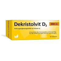 DEKRISTOLVIT D3 4000 I.E. Tabletten - 60Stk - Dekristolvit