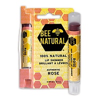 BEE Natural Lippenpflege-Stift Shimmer Rose - 1Stk