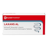 LAXANS AL magensaftresistente überzogene Tabletten - 100Stk - Abführmittel