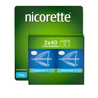 NICORETTE freshmint 4 mg Lutschtabletten gepresst - 80Stk - Raucherentwöhnung