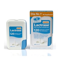 LACTRASE 6.000 FCC Tabletten im Klickspender - 120Stk - Lactoseintoleranz