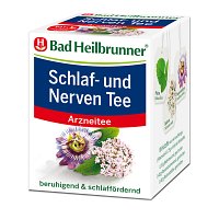 BAD HEILBRUNNER Schlaf- und Nerven Tee Filterbeut. - 8X1.75g
