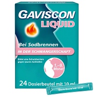 GAVISCON Liquid 500 mg/267 mg/160 mg Susp.z.Einn. - 24X10ml