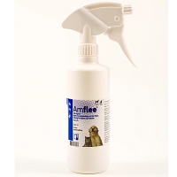 AMFLEE 2,5 mg/ml Spray Lösung f.Hunde/Katzen - 500ml - Zecken, Flöhe & Co.