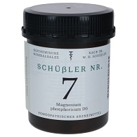 SCHÜSSLER NR.7 Magnesium phosphoricum D 6 Tabl. - 1000Stk