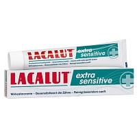 LACALUT extra sensitive Wirkzahncreme - 75ml - Zahnpasta