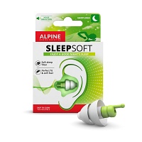 ALPINE SLEEPSOFT Ohrstöpsel - 2Stk