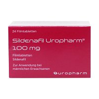 SILDENAFIL Uropharm 100 mg Filmtabletten - 24Stk