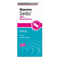 MAGNESIUM SANDOZ 243 mg Brausetabletten - 40Stk - Magnesium