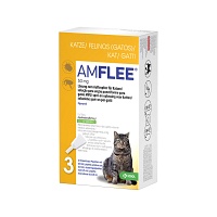 AMFLEE 50 mg Spot-on Lösung z.Auftropfen f.Katzen - 3Stk