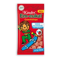 EM-EUKAL Kinder Gummidrops coole Walderdbeere zh. - 75g - Kinder Em-eukal®