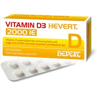 VITAMIN D3 HEVERT 2.000 I.E. Tabletten - 60Stk