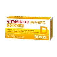 VITAMIN D3 HEVERT 2000 I.E. Tabletten - 60Stk
