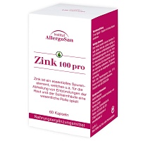 ALLERGOSAN Zink 100 pro Kapseln - 60Stk