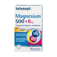 TETESEPT Magnesium 500+B12 Depot Tabletten - 30Stk