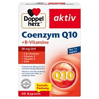 DOPPELHERZ Coenzym Q10+B Vitamine Kapseln - 60Stk - Energie & Leistungsfähigkeit