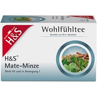 H&S Mate-Minze Filterbeutel - 20X1.8g