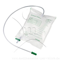 URINBEUTEL unsteril 2 l m.Ablauf Antirefluxventil - 1Stk