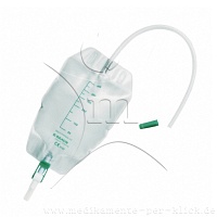 URIN BEINBEUTEL 500 ml Antirefluxvent.60 cm kürzb. - 1Stk