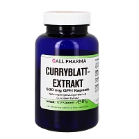 CURRYBLATTEXTRAKT 500 mg GPH Kapseln - 120Stk