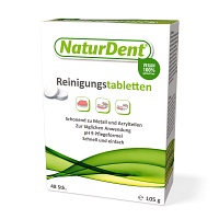 NATURDENT Reinigungstabletten - 48Stk - Pflegeprodukte für die Dritten