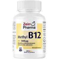 VITAMIN B12 500 µg Methylcobalamin Lutschtabletten - 60Stk