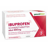 IBUPROFEN Schmerztabletten 400 mg Filmtabletten - 30Stk